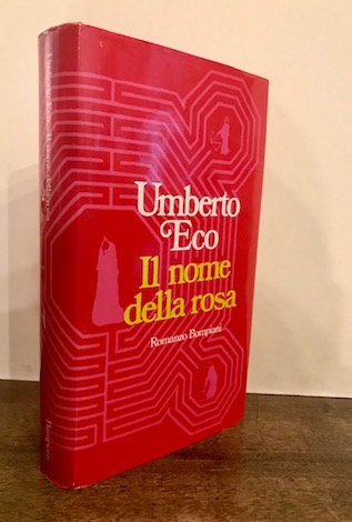 Umberto Eco Il nome della rosa 1987 Milano Bompiani
